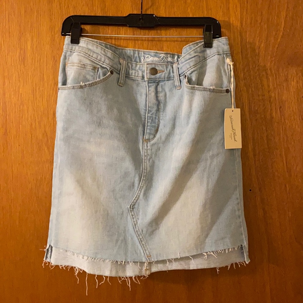 Women’s Ripped Denim Skirt size 12